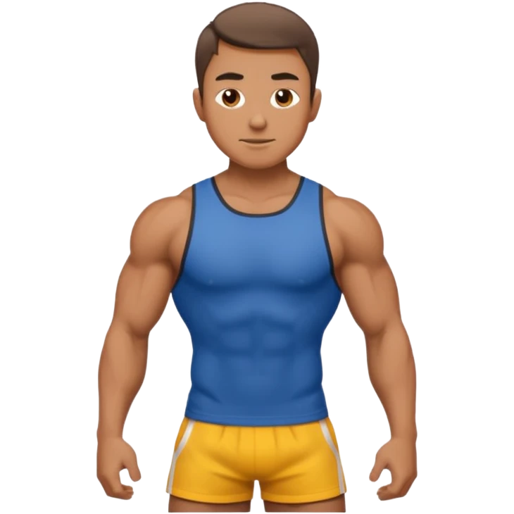 𝐺𝑒𝑛𝑒𝑟𝑎𝑡𝑒 𝑎 𝑛𝑎𝑘𝑒𝑑 𝑚𝑎𝑛 emoji