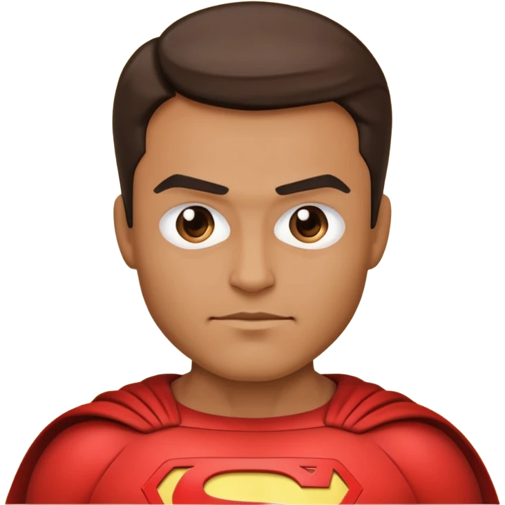 Generate super hero abstract emoji, father in superhero family emoji
