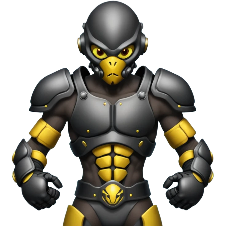 insectoid alien MMA fighter portrait, head and shoulders only, armored exoskeleton skin, sharp eyes, combat gloves, aggressive stance, 3D cartoon, mobile game icon style, clean background, no text, no watermark
 emoji