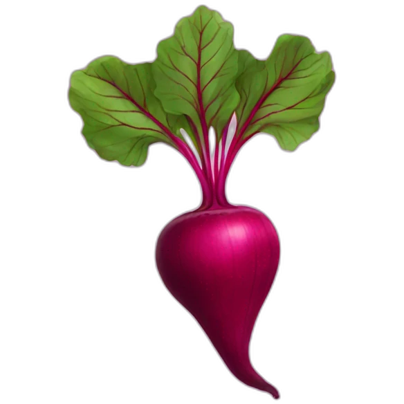 beetroot kawaii emoji