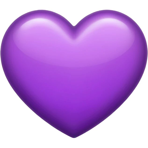 purple heart emoji