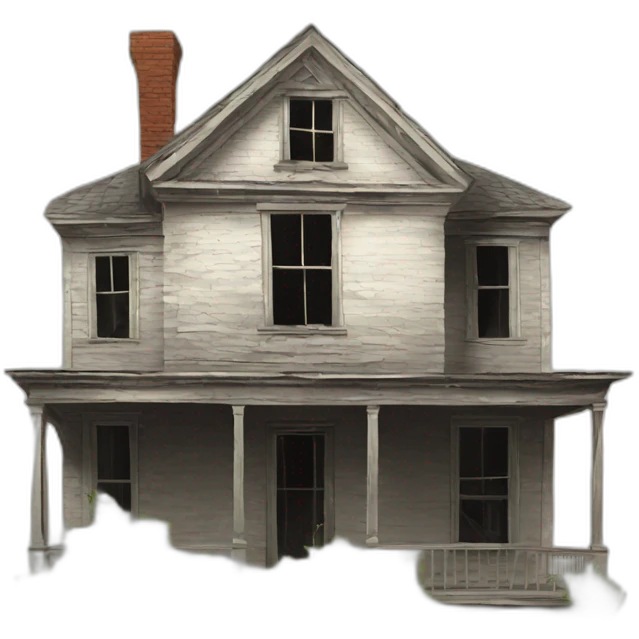 Abandoned House Built in 1823 emoji
