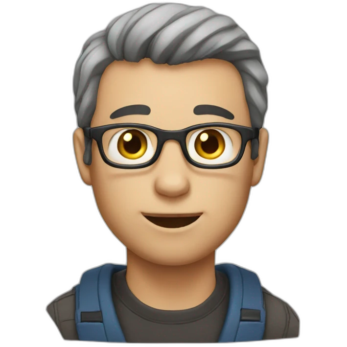 A man who calls a cat emoji