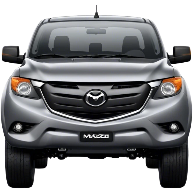 Mazda BT-50 - Mazda (Model Year: 2022) (Iconic colour: Dark Silver) emoji