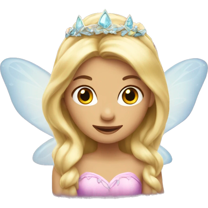 Blonde fairy princess emoji