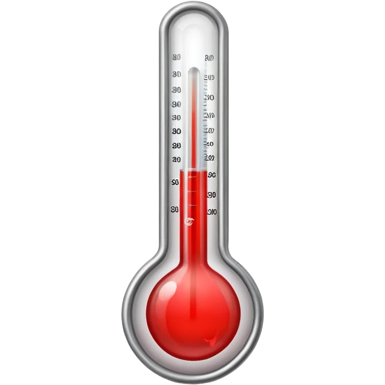 thermometer  with blood emoji