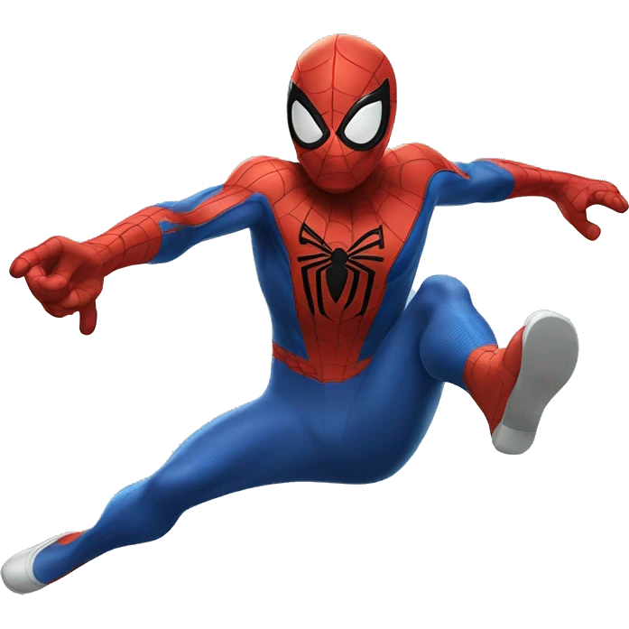 spider-man swinging  emoji