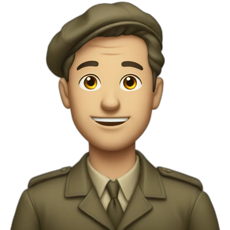 À 1945 guy emoji