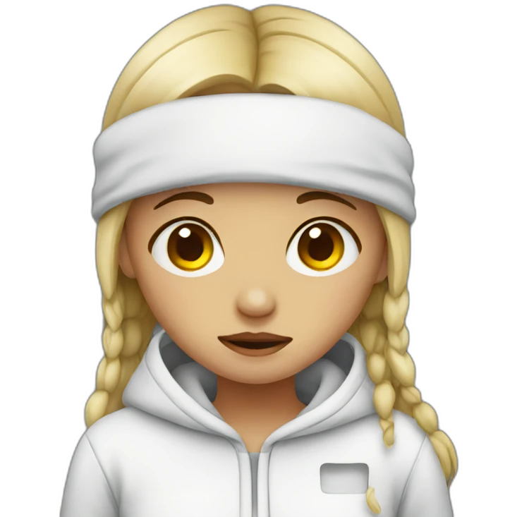 sick girl emoji