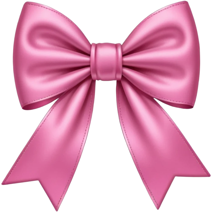Moño rosa pin emoji