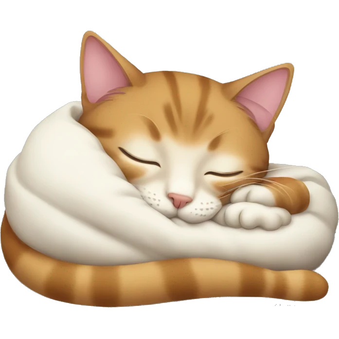 Cat sleep emoji