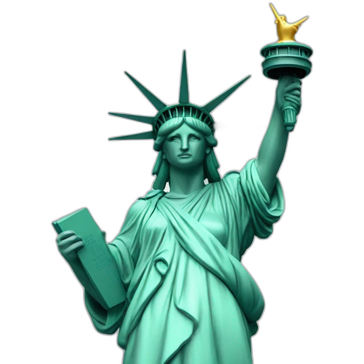 the statue of liberty emoji