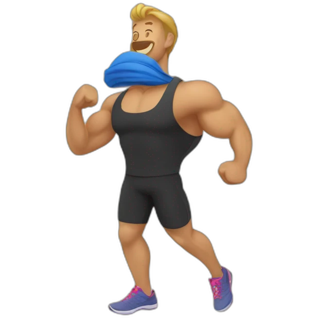 fitness in france emoji