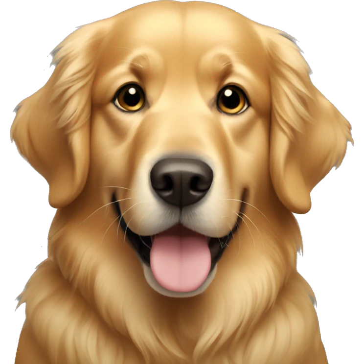 Golden retriever emoji