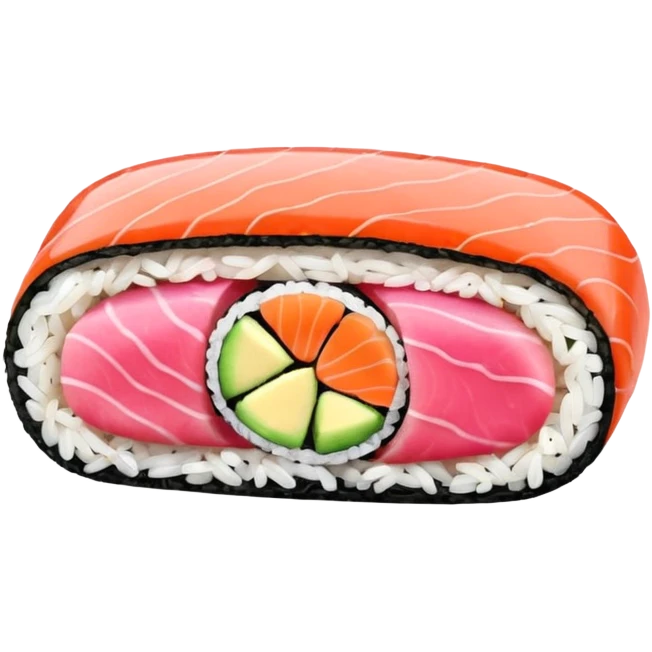 sushi rosa emoji