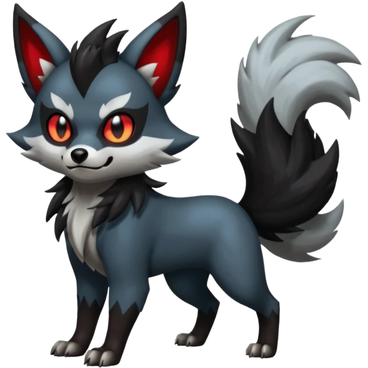 Obstagoon-Banshee-Zorua-Mightyena-Poochyena-fusion  emoji