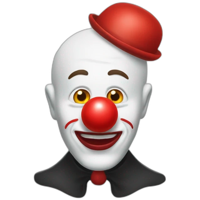 Ulf Kristersson clown nose emoji