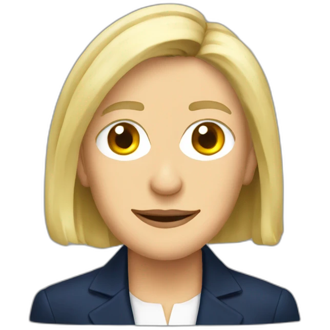 Marine lepen emoji