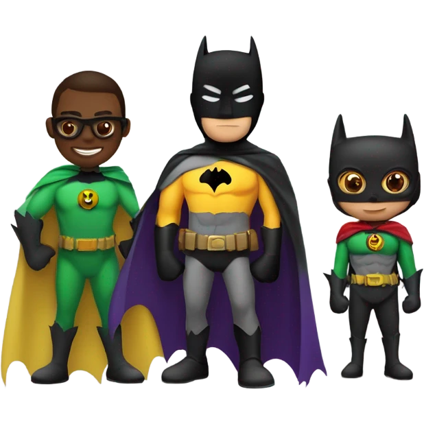 Batman and robin emoji