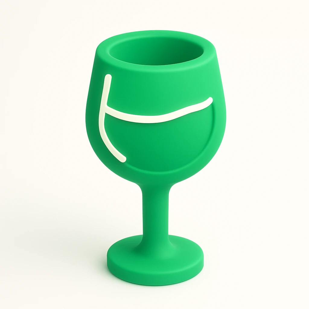 wine glass emoji