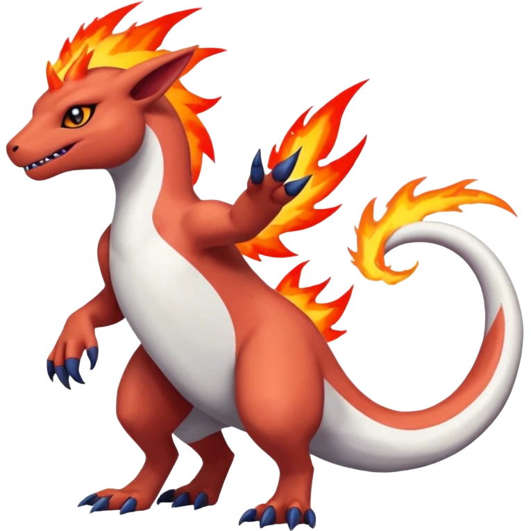 Absol-Salazzle-Typloshion-Salandit-Zangoose-Fusion (full body) emoji