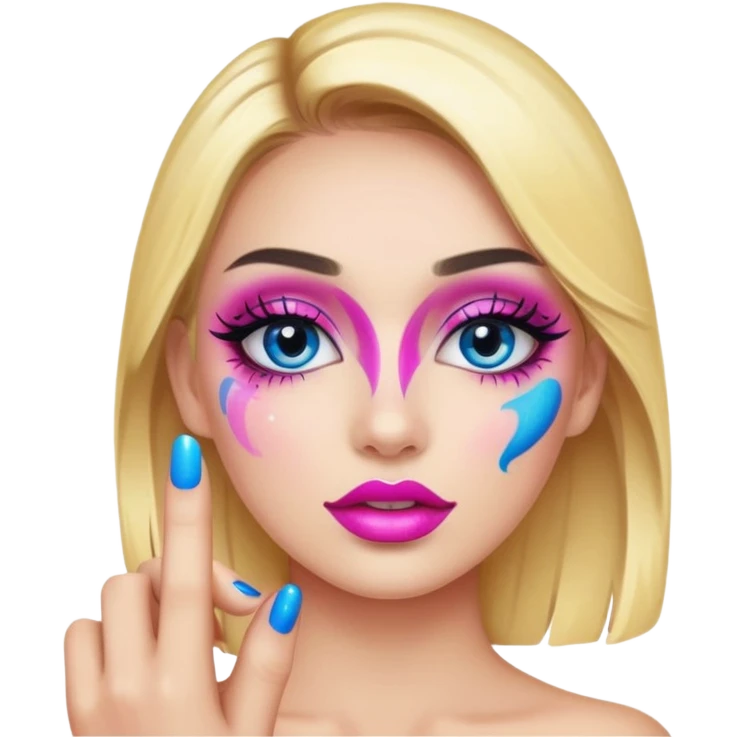 Makeup Finger emoji