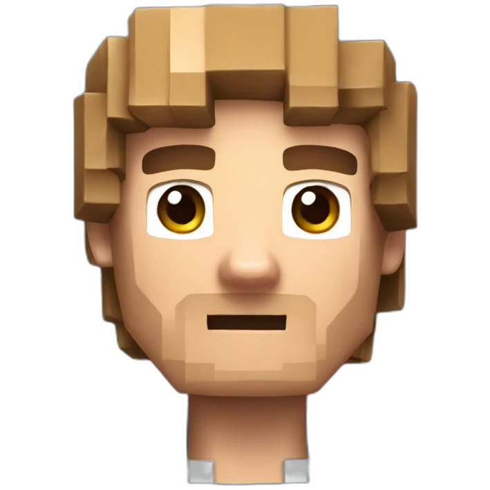 Steve from Minecraft emoji