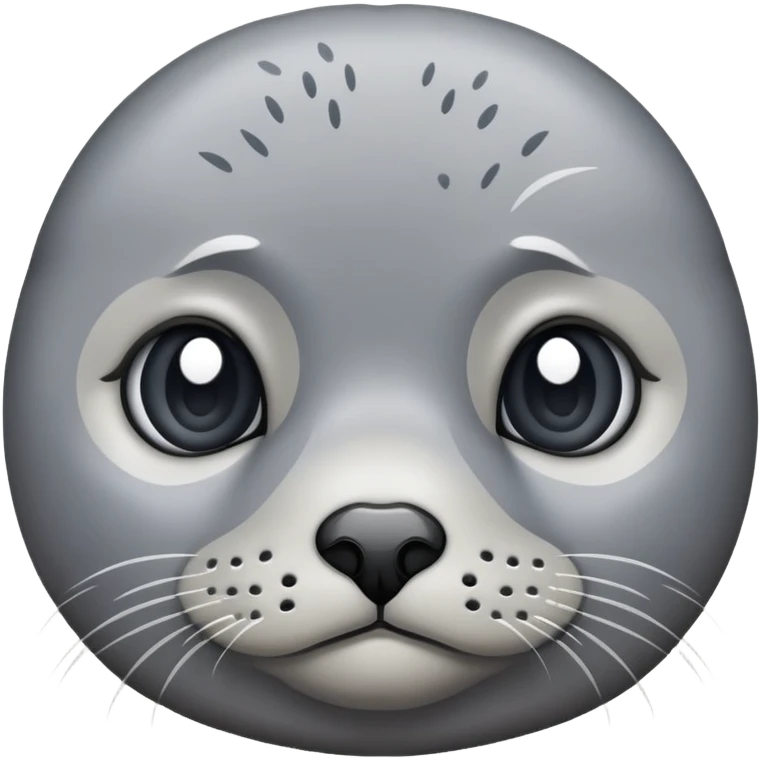 sad harbor seal with teary eyes emoji