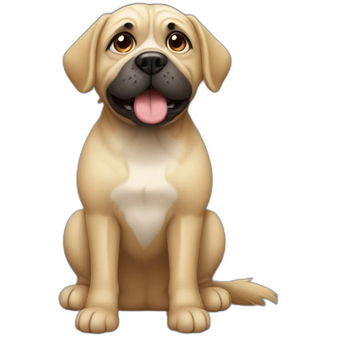 HUND MOPS emoji