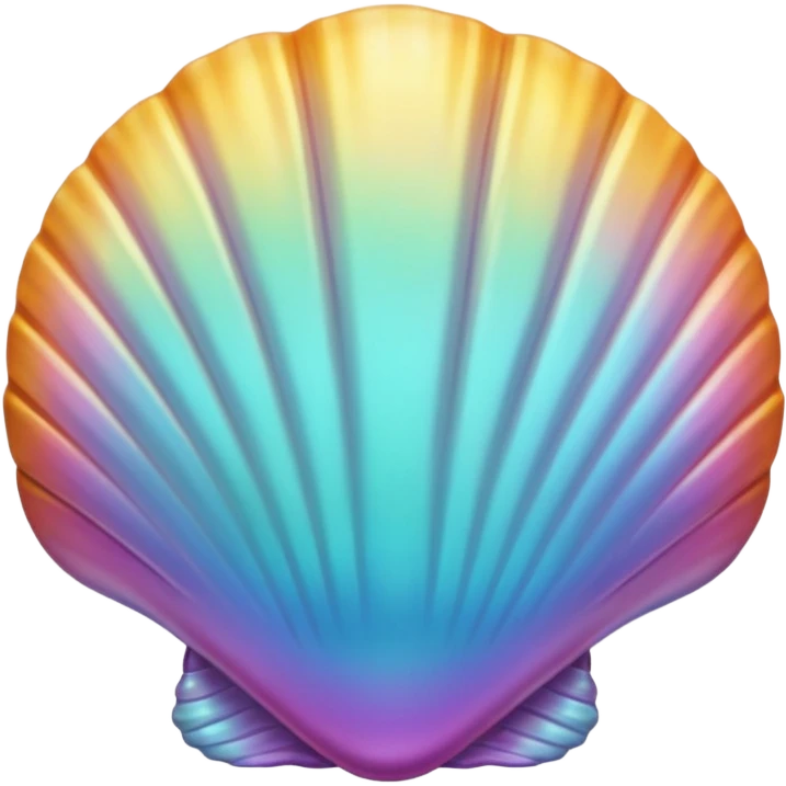 Beach shell emoji