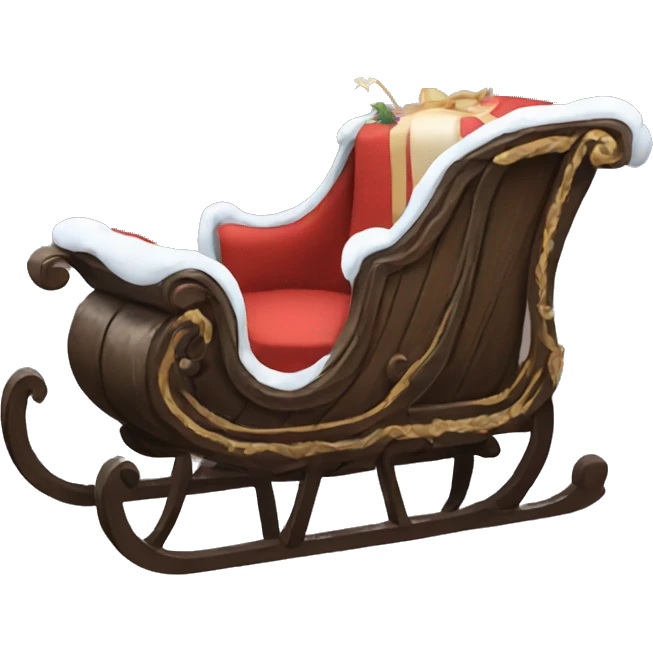 aesthetic sleigh emoji