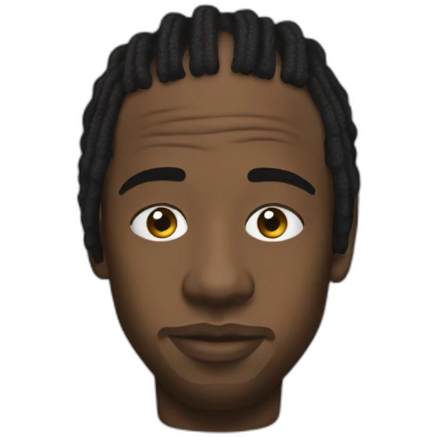 Realist Travis Scott emoji