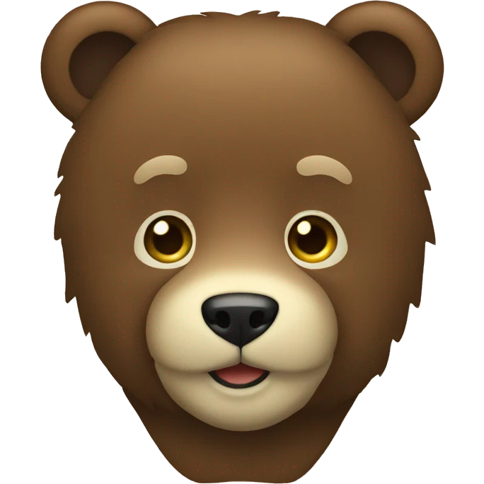 Oso iPhone  emoji