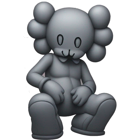 kaws colors emoji