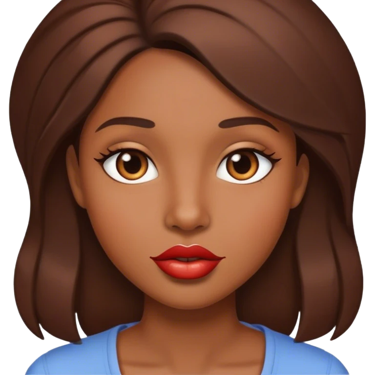 words chat lips  emoji