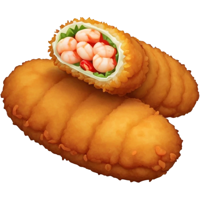 shrimp and crawfish croquette emoji