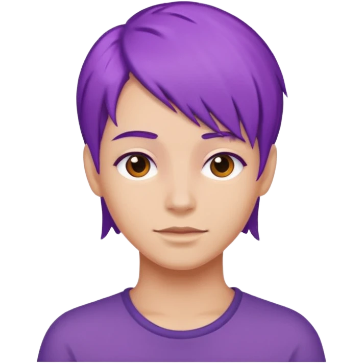 Purple stoner lover emoji