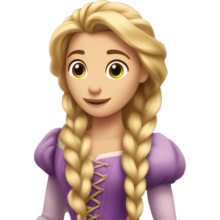 rapunzel emoji