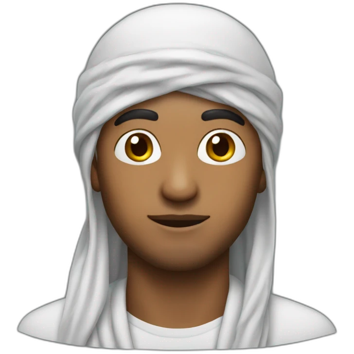 indian man wearing durag emoji