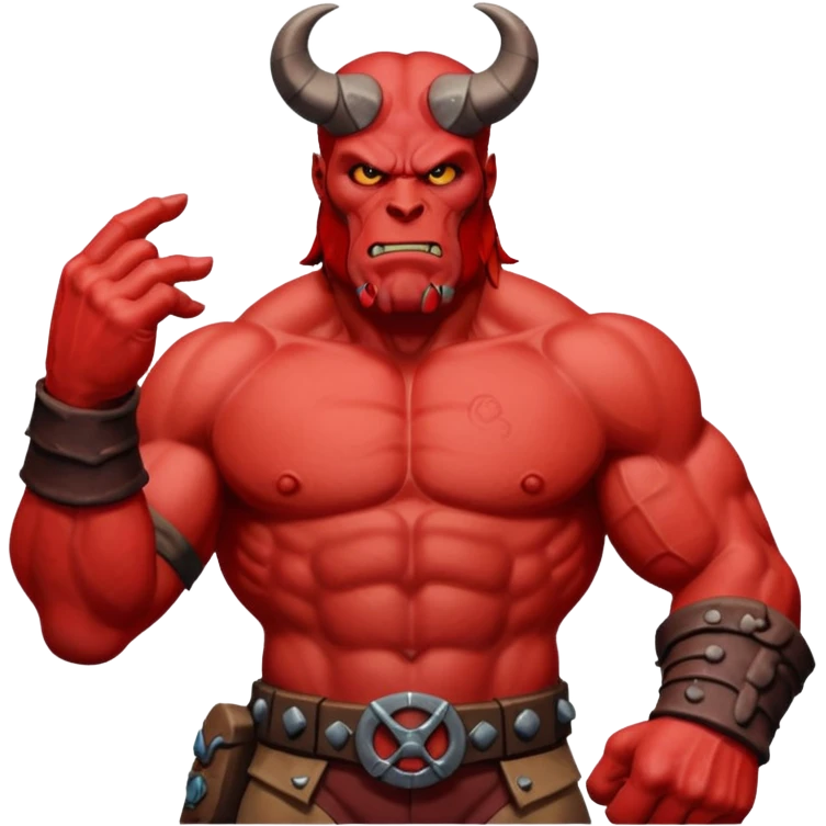 Hellboy emoji