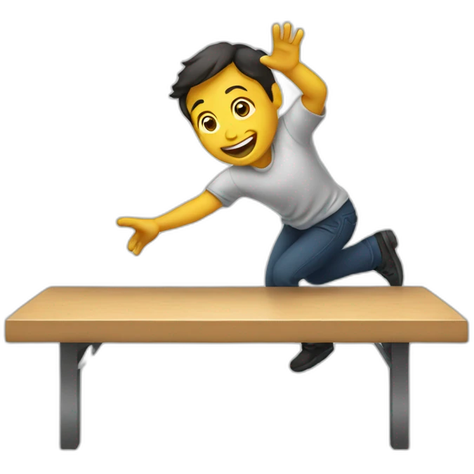 person flipping table emoji