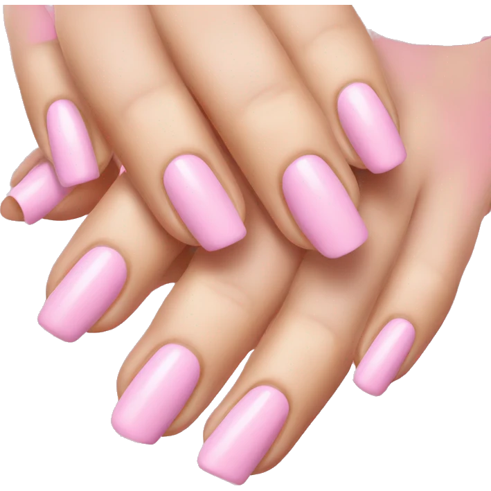 Pink nails emoji