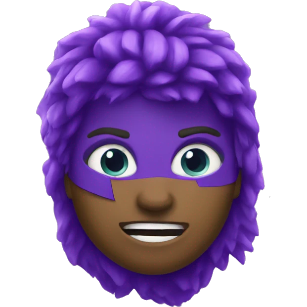Purple thunder  emoji