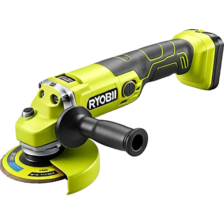 Ryobi One+18V 4-1/2" Angle Grinder PCL445B emoji style emoji