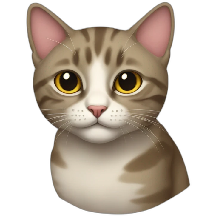 Hemalaian cat emoji
