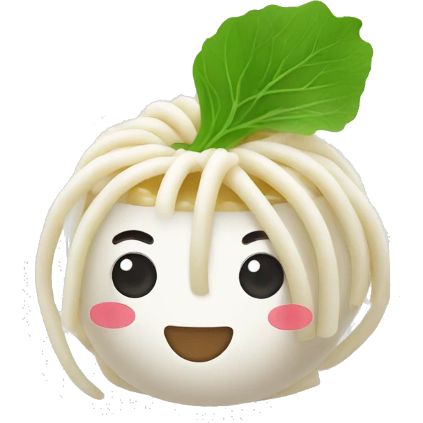 konjac noodles  emoji