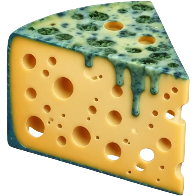 moldy cheese slice emoji