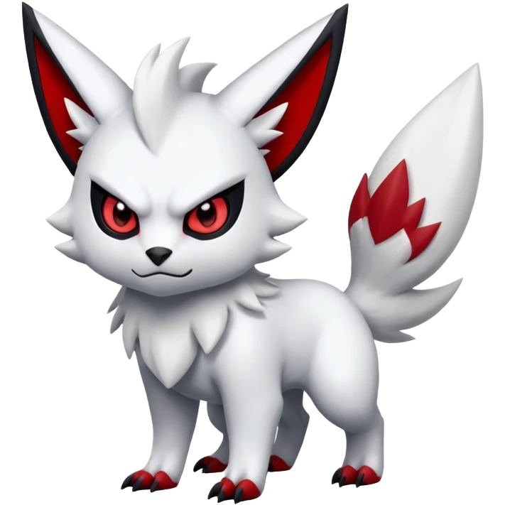 Litten-Absol-Zangoose-Fakémon-hybrid-creature (full body)  emoji
