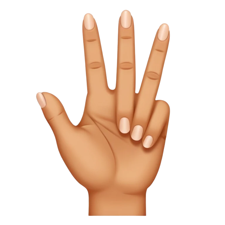 Middle finger  emoji