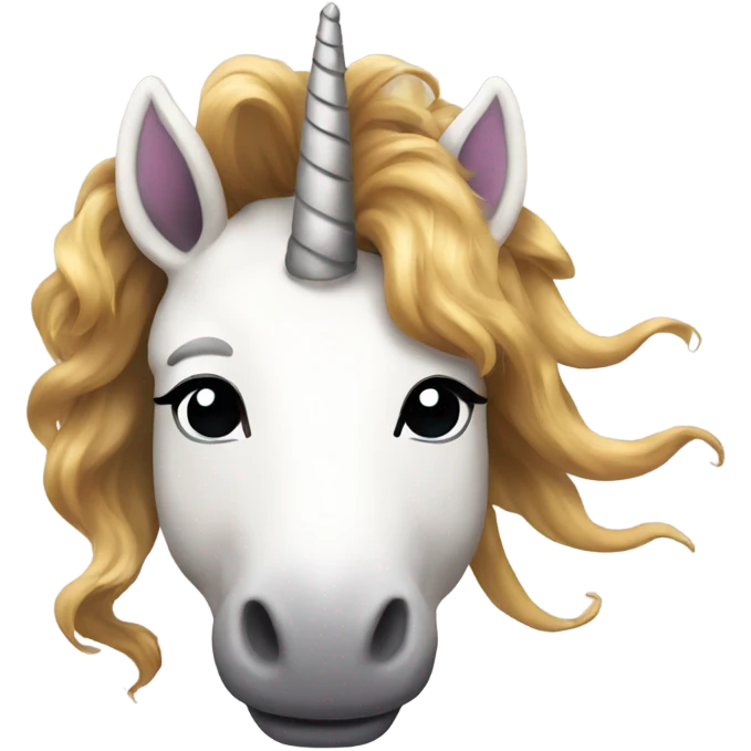 make a unicorn with poop hair  emoji